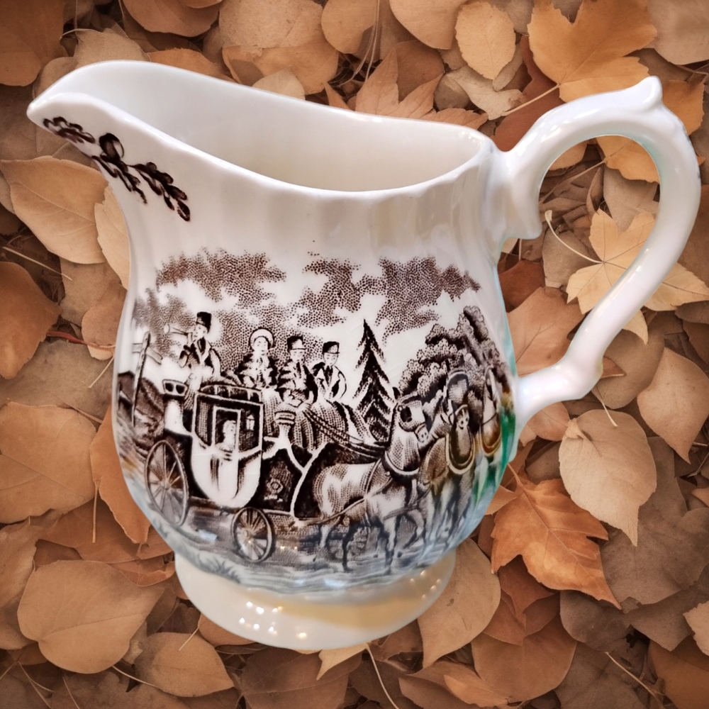 Vintage Royal Mail Fine Staffordshire Ironstone Creamer England